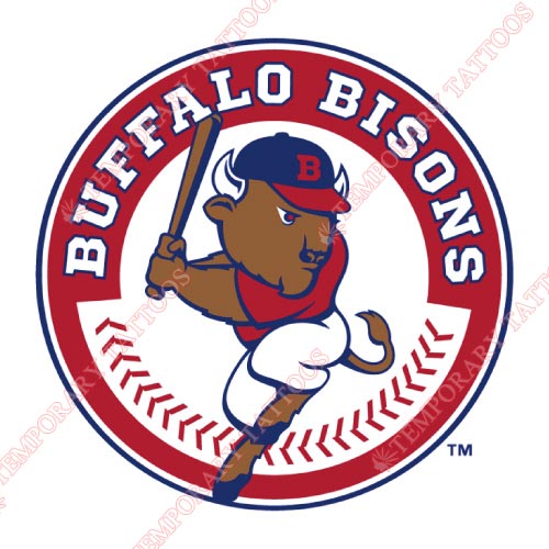 Buffalo Bisons Customize Temporary Tattoos Stickers NO.7935